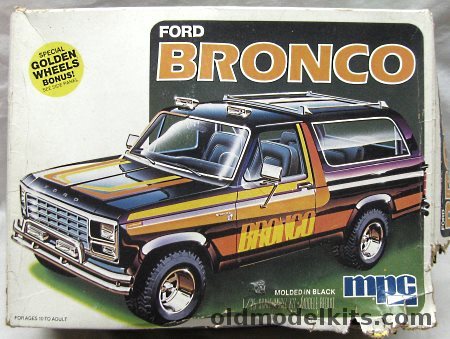 MPC 1/25 Ford Bronco, 1-0434 plastic model kit